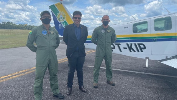 Governo agradece Ciopaer pelo apoio logístico prestado a Saúde no Juruá